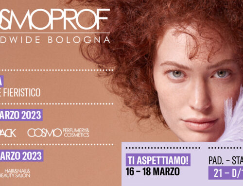Once again this year we will be at Cosmoprof!